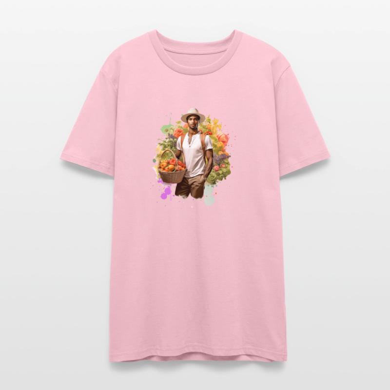 Sustainably sourced melanated male garden shirt