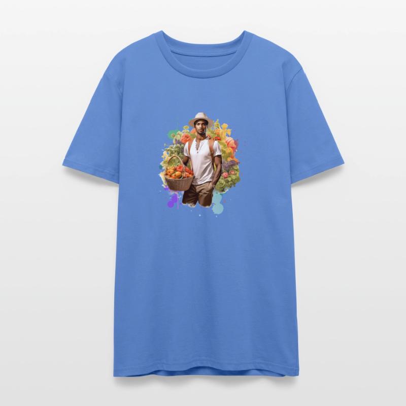 Sustainably sourced melanated male garden shirt