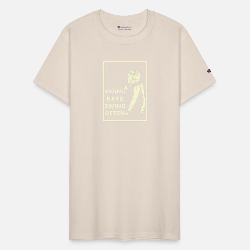 Swing hard, swing often