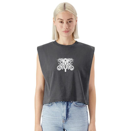 Tattoo Wild Flames Style Motor Racing