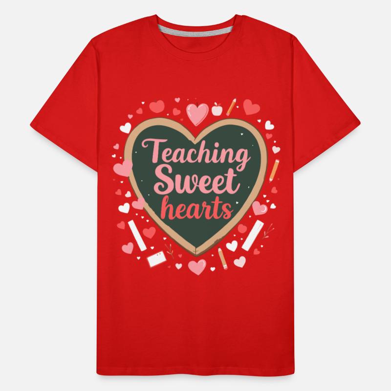 Teaching Sweet Hearts Cookie Design