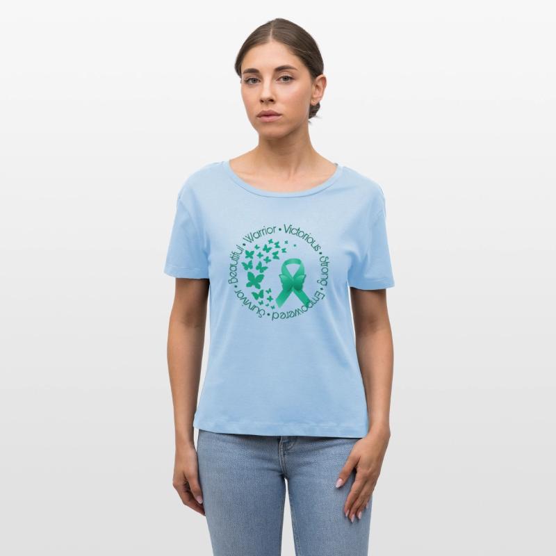 Teal Ribbon Butterflies