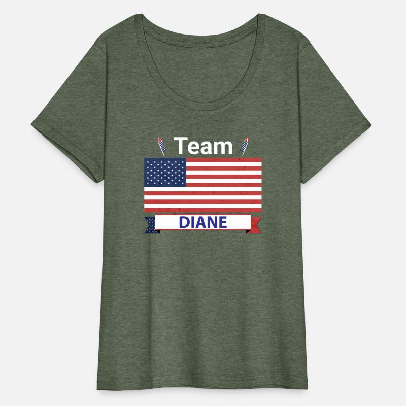Team Diane USA American Flag Stripe