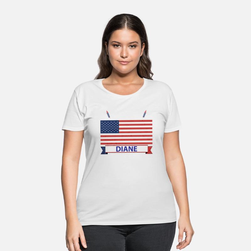 Team Diane USA American Flag Stripe