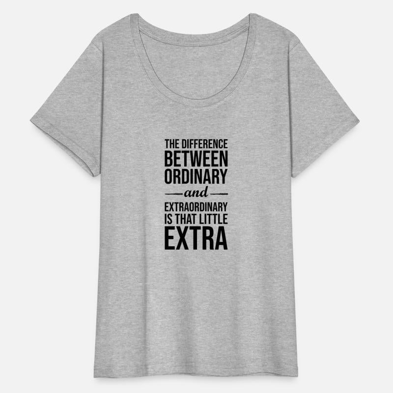 The difference between ordinary and extraordinary