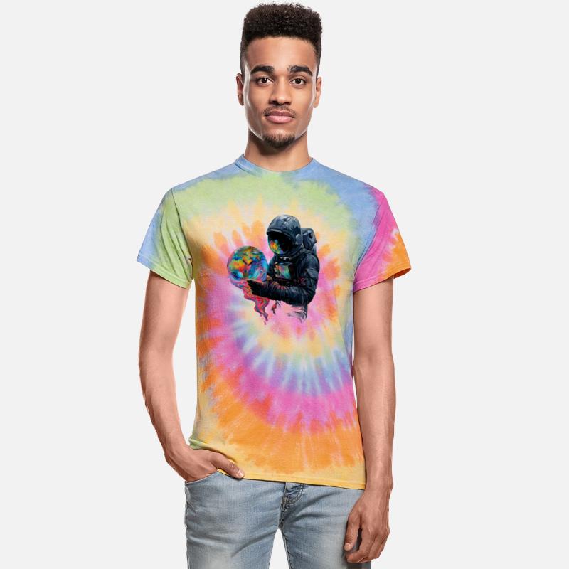 The earth that spreads like colors