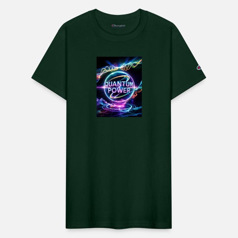 The power of Quantum Energy. Futuristic Cybernetic