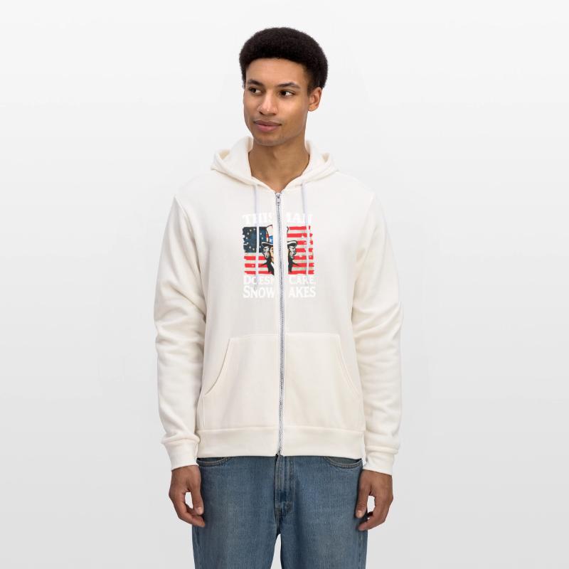 This Man Doesn't Care, Snowflakes Funny US Flag