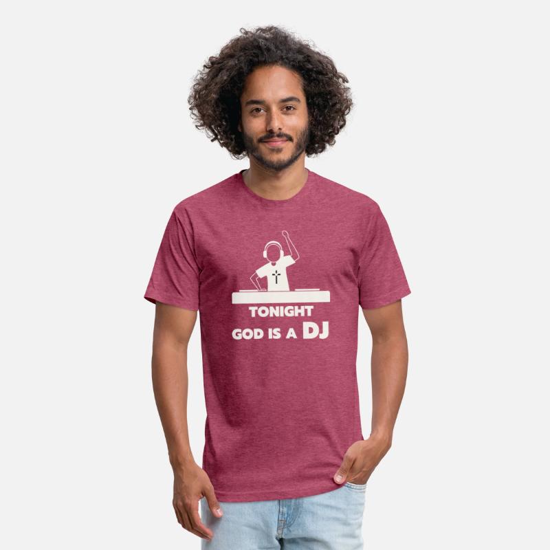 TONIGHT, GOD IS A DJ FUNNY T-SHIRT