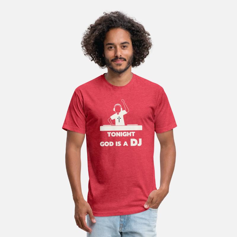 TONIGHT, GOD IS A DJ FUNNY T-SHIRT