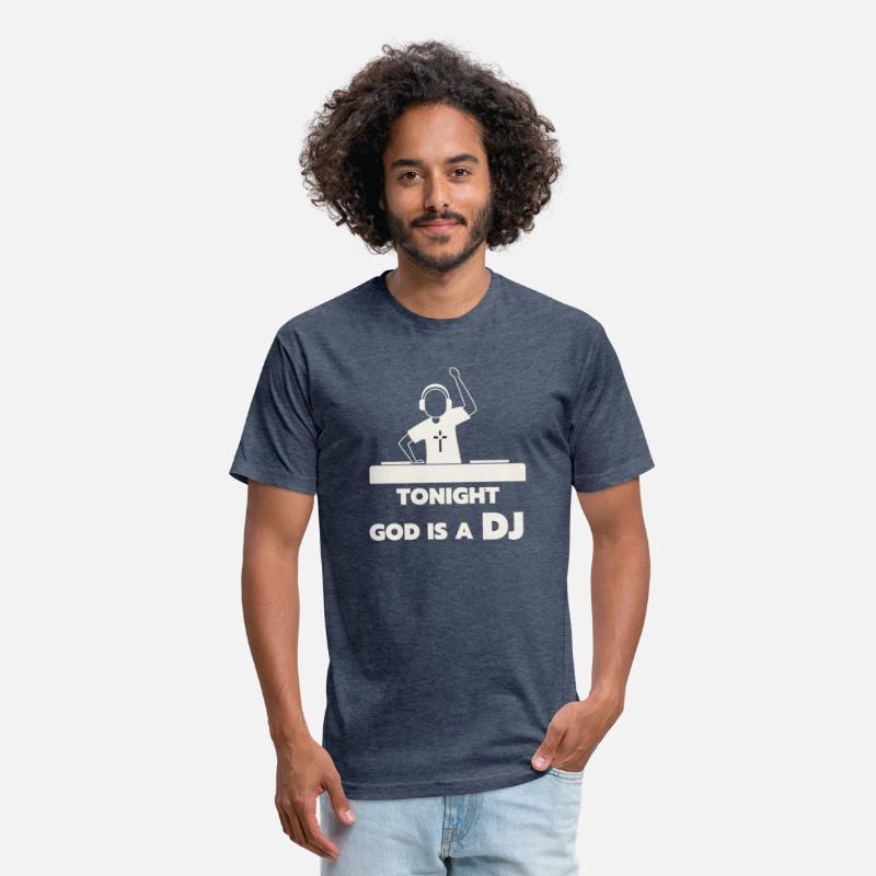 TONIGHT, GOD IS A DJ FUNNY T-SHIRT
