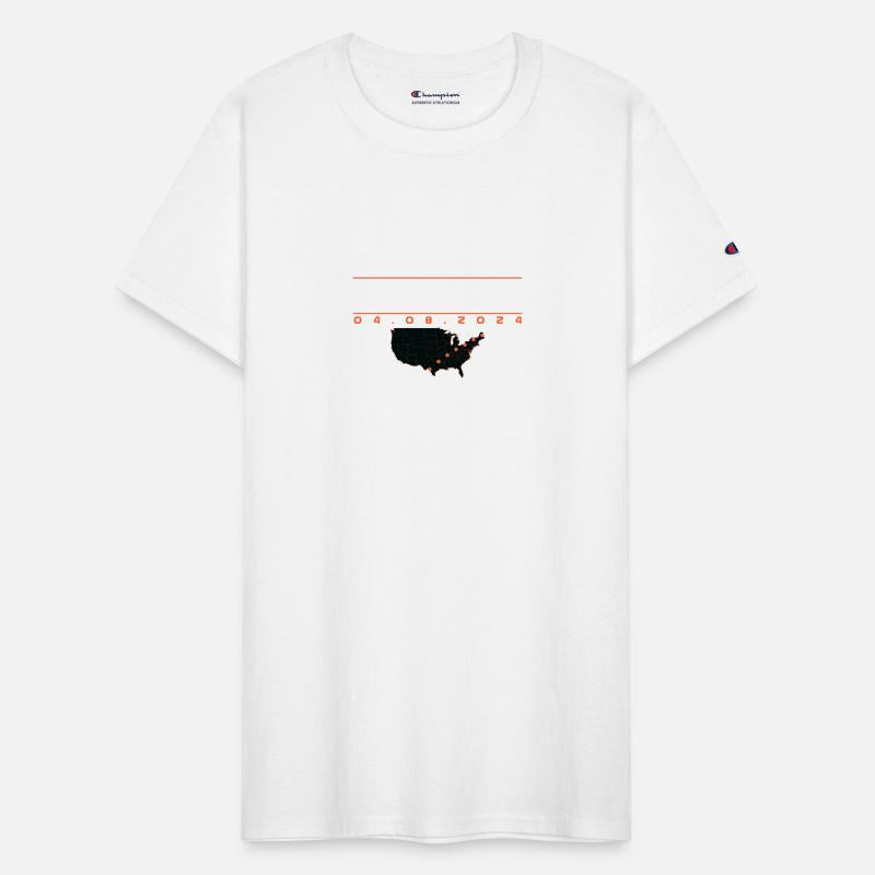 Total Solar Eclipse Map Path of Totality April 8,