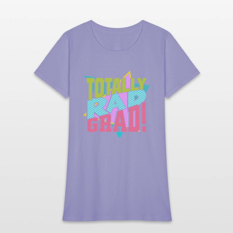 Totally Rad Grad 80'S 90'S Retro Graduation Class