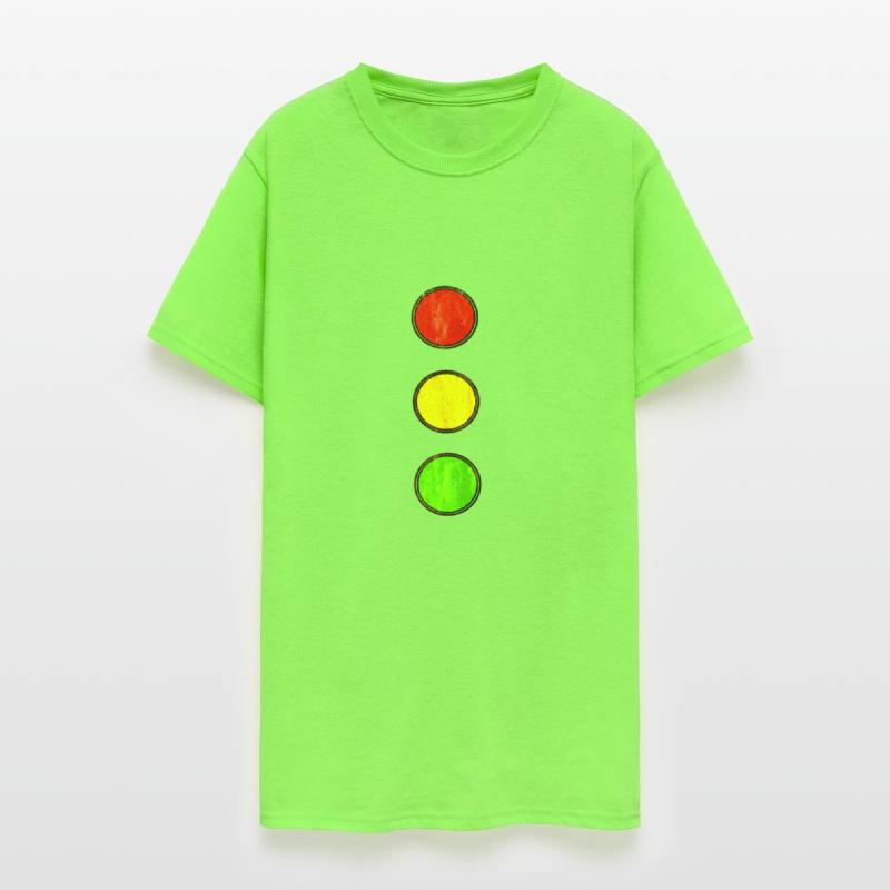 traffic light vintage driving school