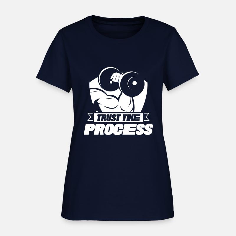 Trust The Process Gym Motivation Fitness Workout