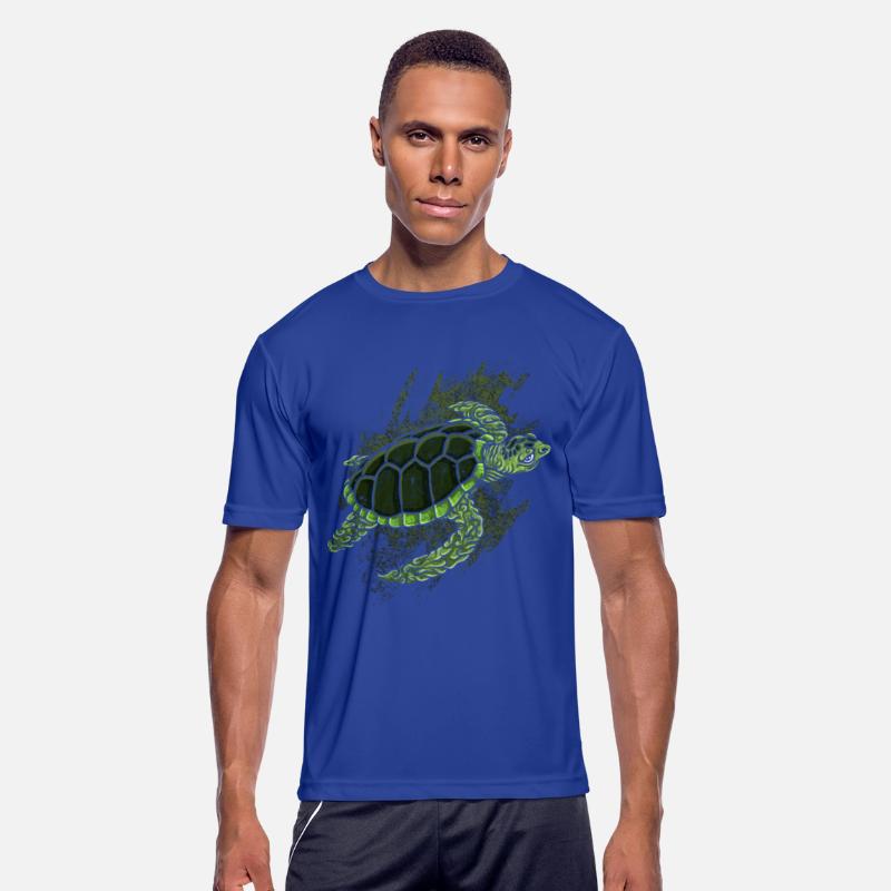 Turtle Relaxed Chilling Sea Ocean Beach