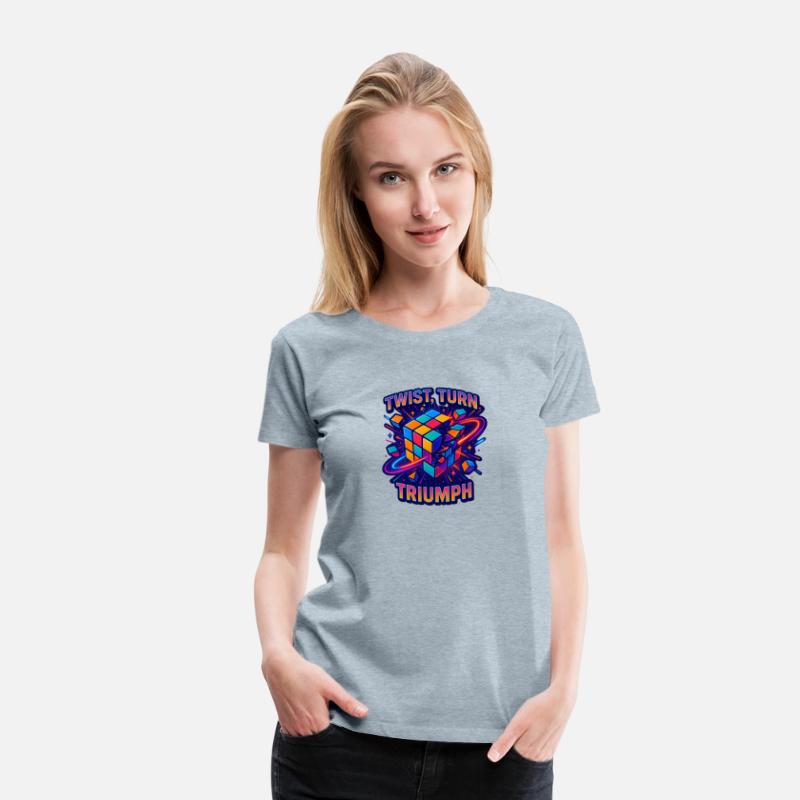 Twist, Turn, Triumph – Rubik's Cube Shirt
