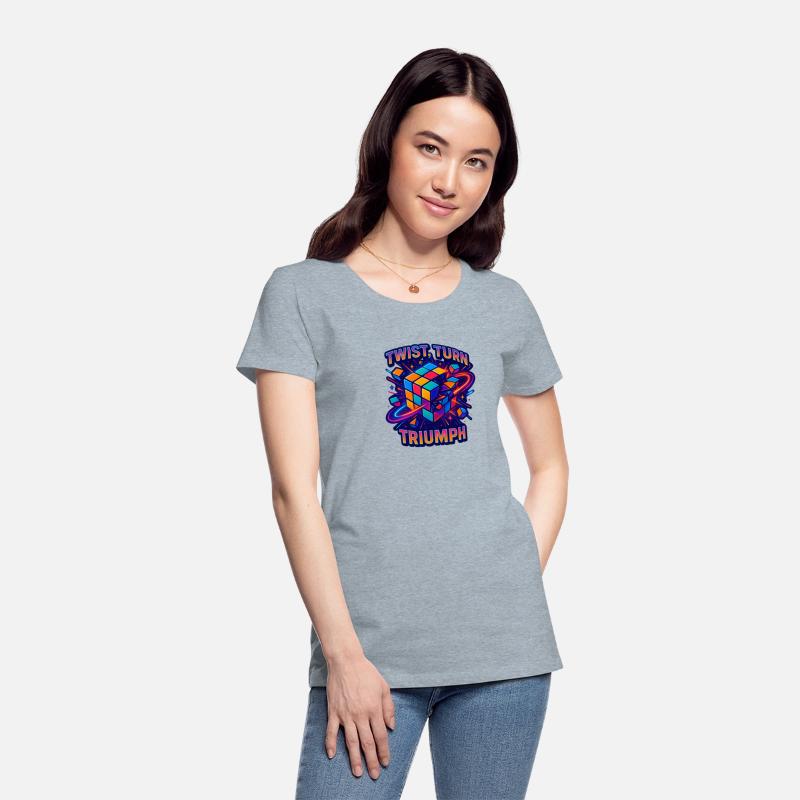 Twist, Turn, Triumph – Rubik's Cube Shirt