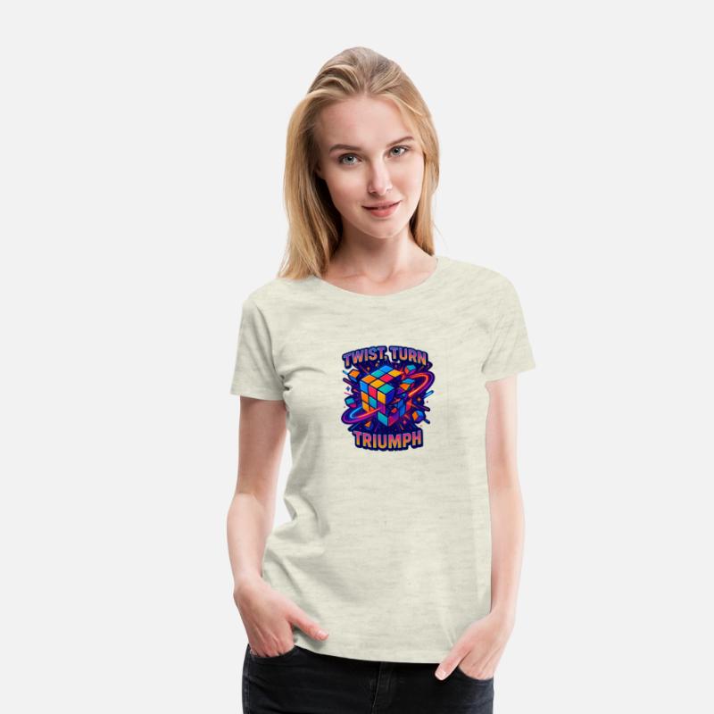 Twist, Turn, Triumph – Rubik's Cube Shirt