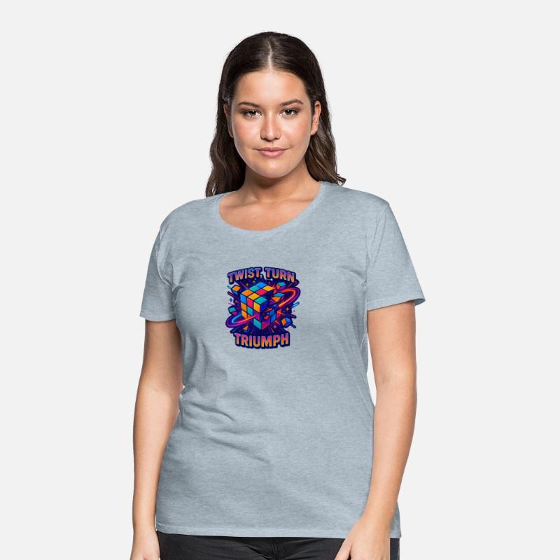 Twist, Turn, Triumph – Rubik's Cube Shirt