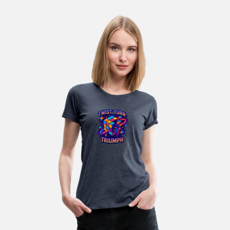 Twist, Turn, Triumph – Rubik's Cube Shirt