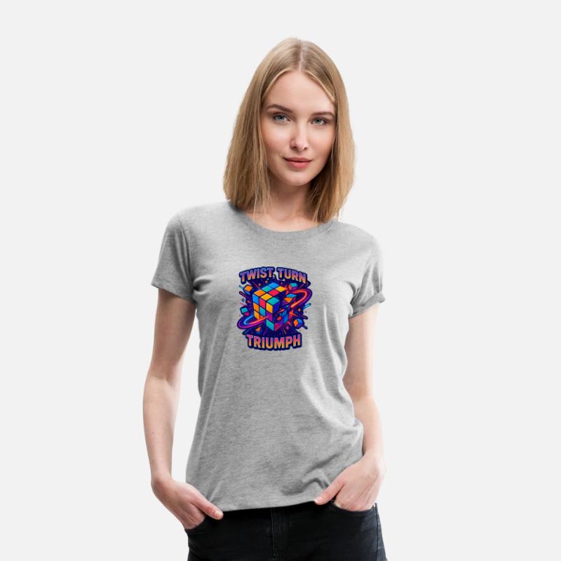 Twist, Turn, Triumph – Rubik's Cube Shirt