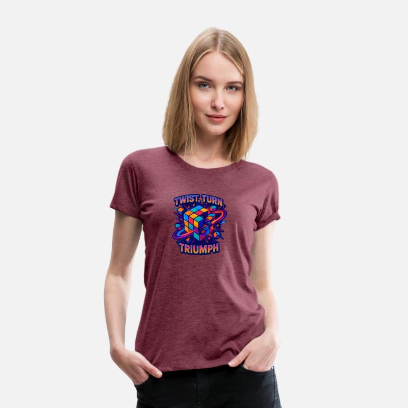 Twist, Turn, Triumph – Rubik's Cube Shirt