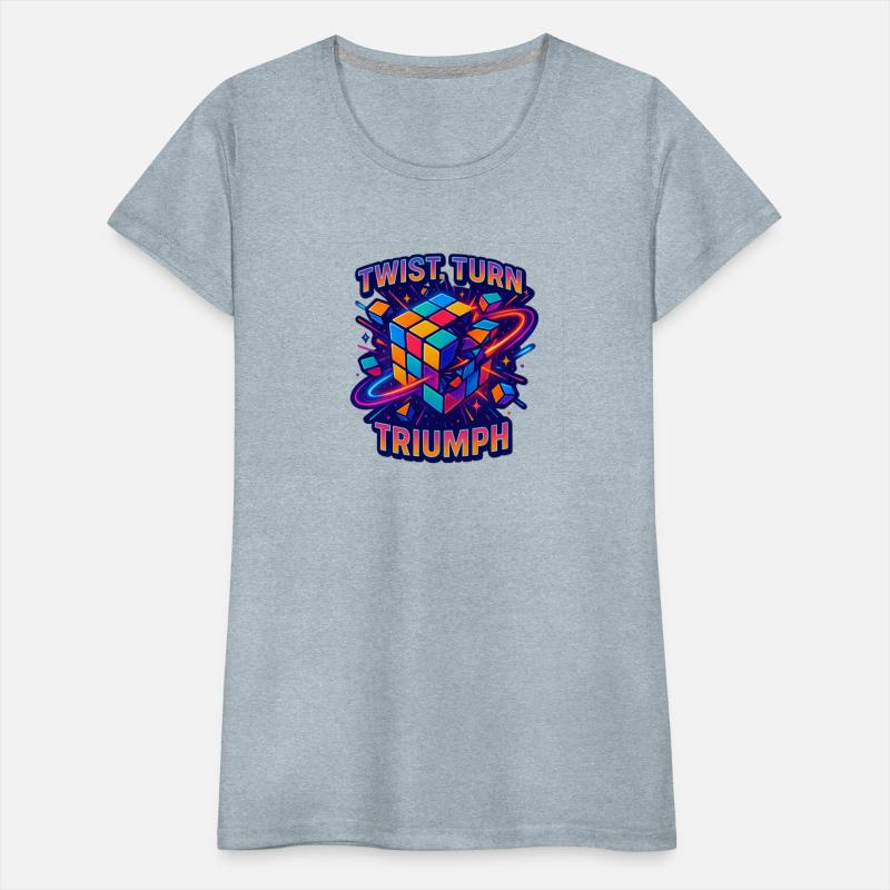 Twist, Turn, Triumph – Rubik's Cube Shirt