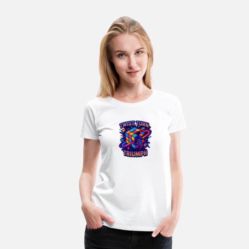Twist, Turn, Triumph – Rubik's Cube Shirt