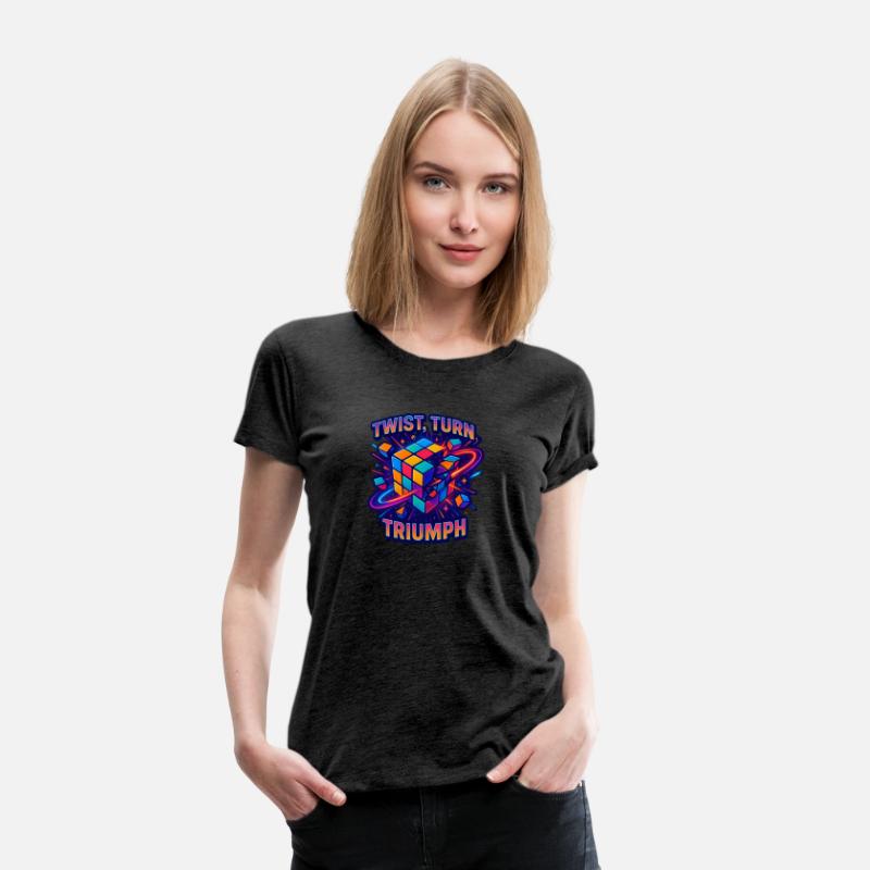 Twist, Turn, Triumph – Rubik's Cube Shirt
