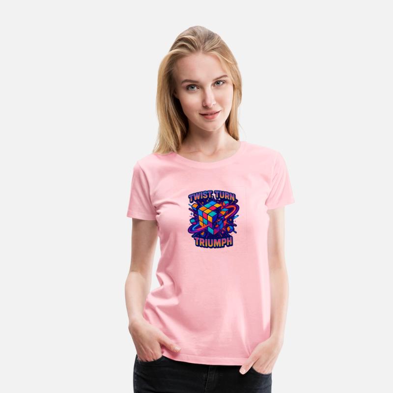Twist, Turn, Triumph – Rubik's Cube Shirt