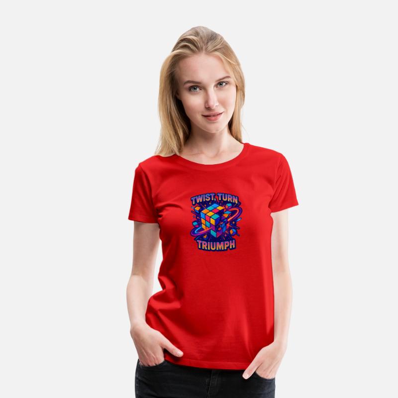 Twist, Turn, Triumph – Rubik's Cube Shirt