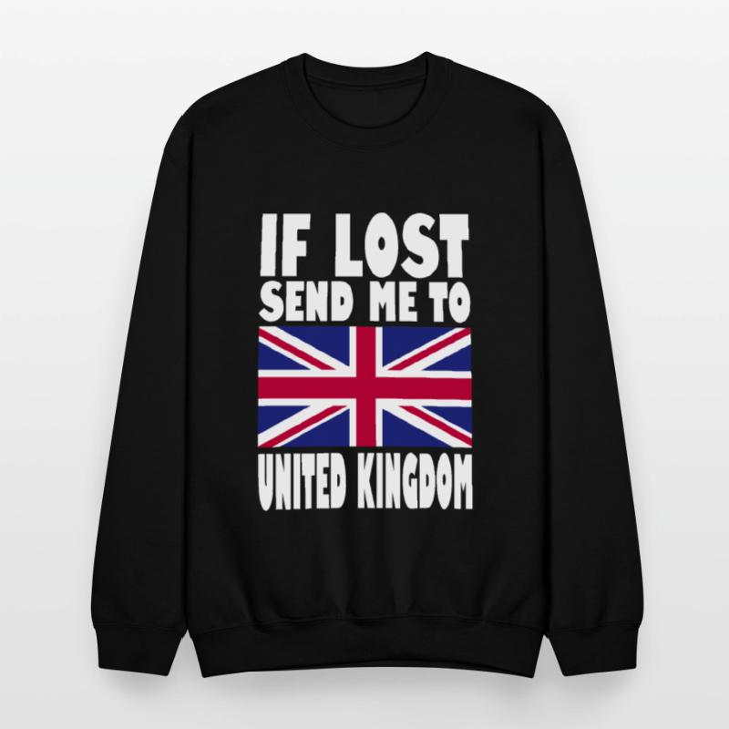 UK Flag Saying United Kingdom England