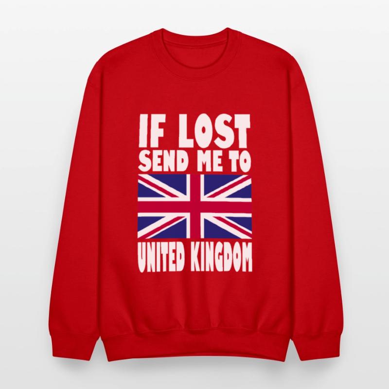 UK Flag Saying United Kingdom England