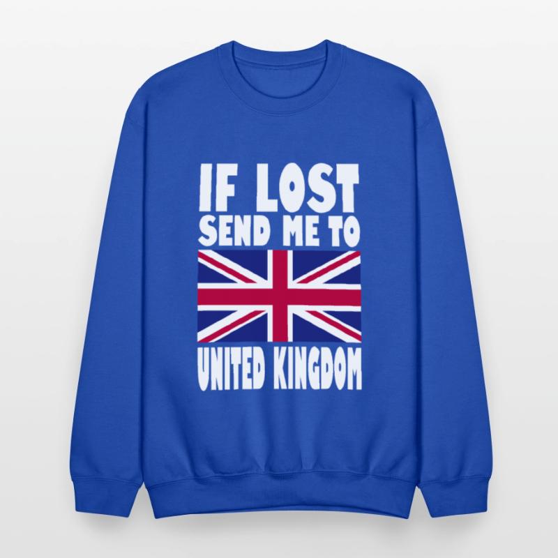 UK Flag Saying United Kingdom England