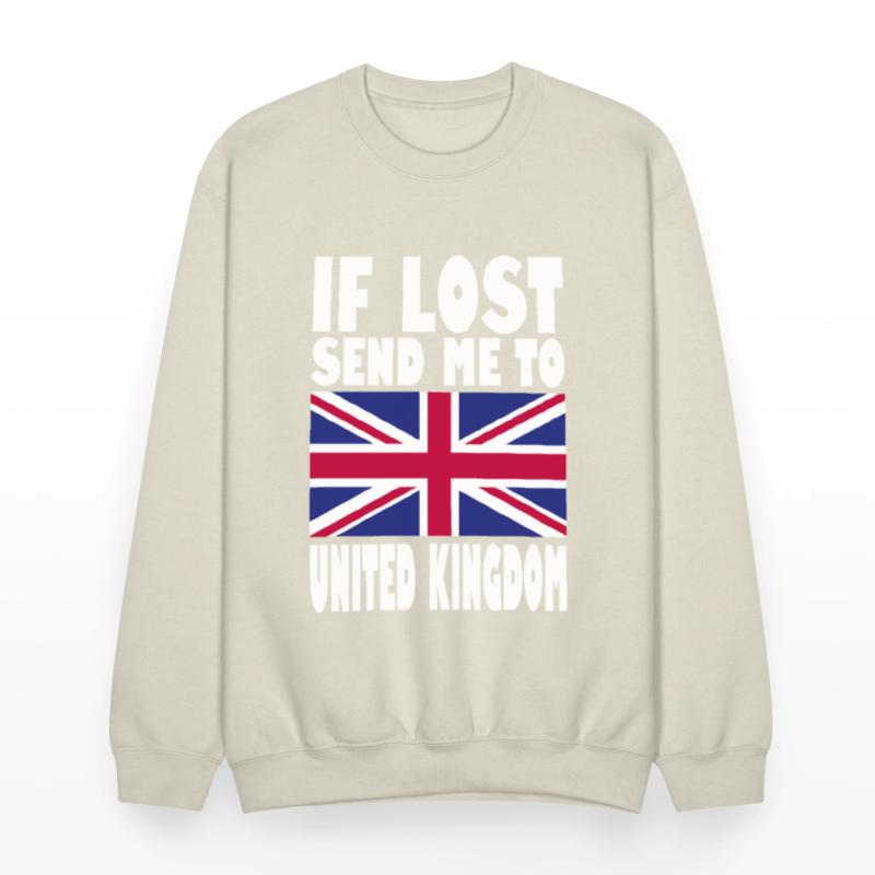 UK Flag Saying United Kingdom England