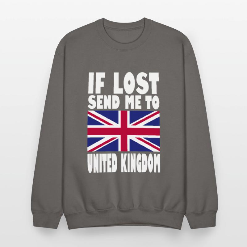 UK Flag Saying United Kingdom England