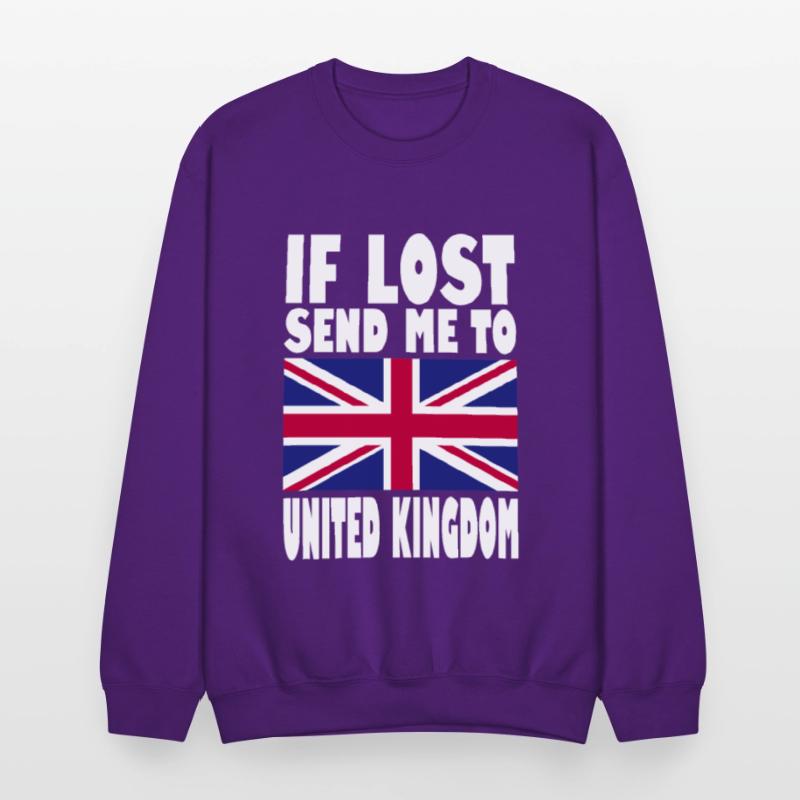 UK Flag Saying United Kingdom England