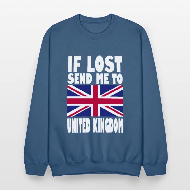 UK Flag Saying United Kingdom England