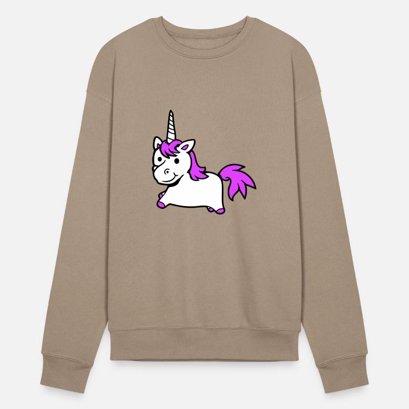 Unicorn Pink Cute Pretty Friendly Cartoon Horse