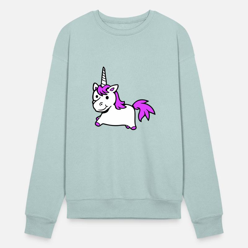 Unicorn Pink Cute Pretty Friendly Cartoon Horse