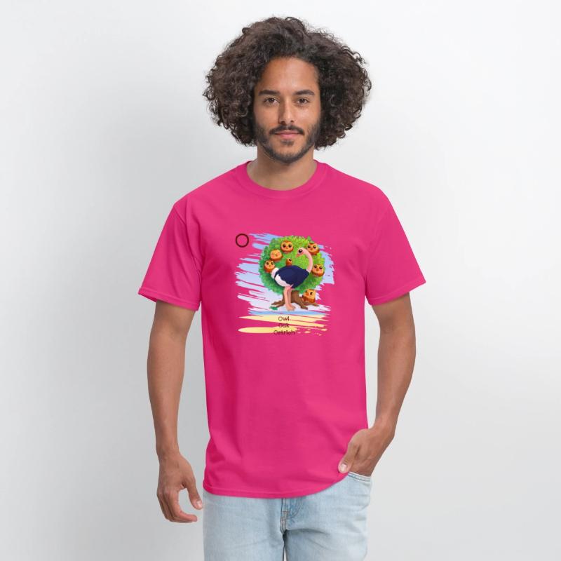 Unique Creative Cute O Alphabet Owl Oak Ostrich