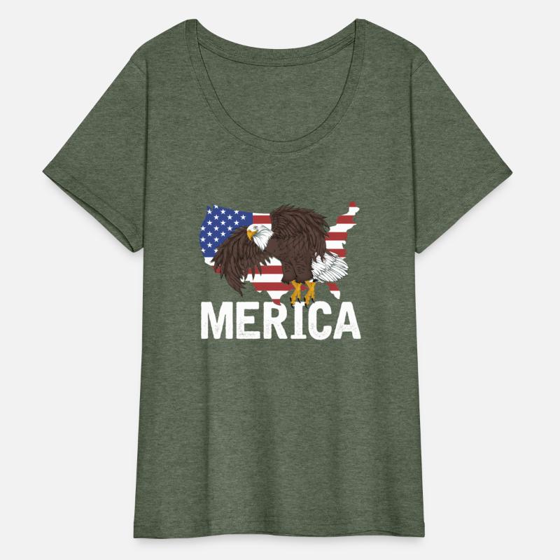 Us Flag Merica Pride Patriot Proud American Bald