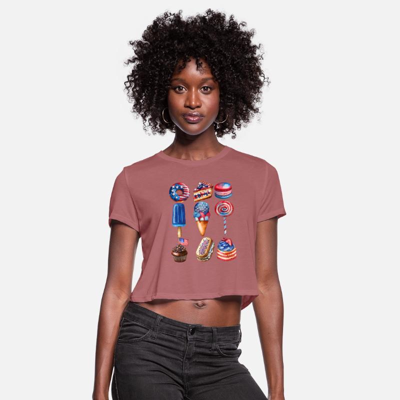 USA Theme Delicious Sweet Desserts for 4th of July