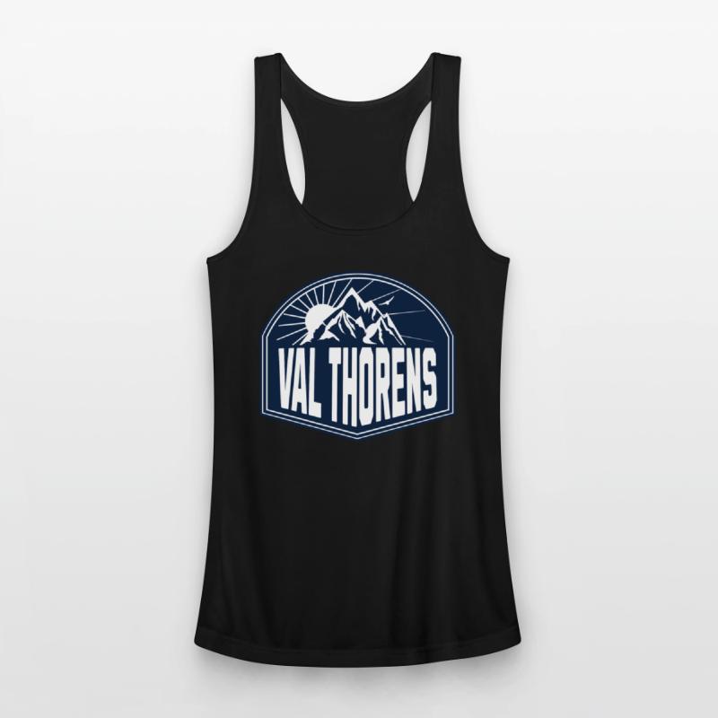 Val Thorens France Vintage Snowboard