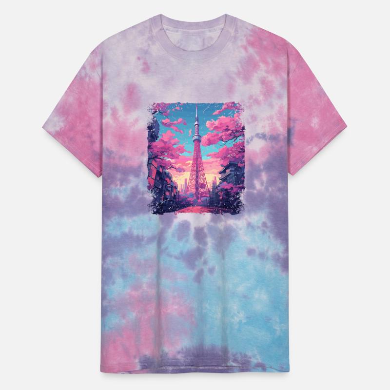 Vaporwave Aesthetic Skytree Tokyo Japanese Sight