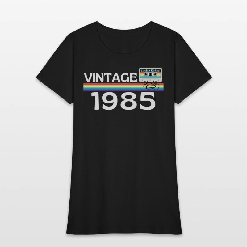 Vintage 1985 Rainbow Cassette