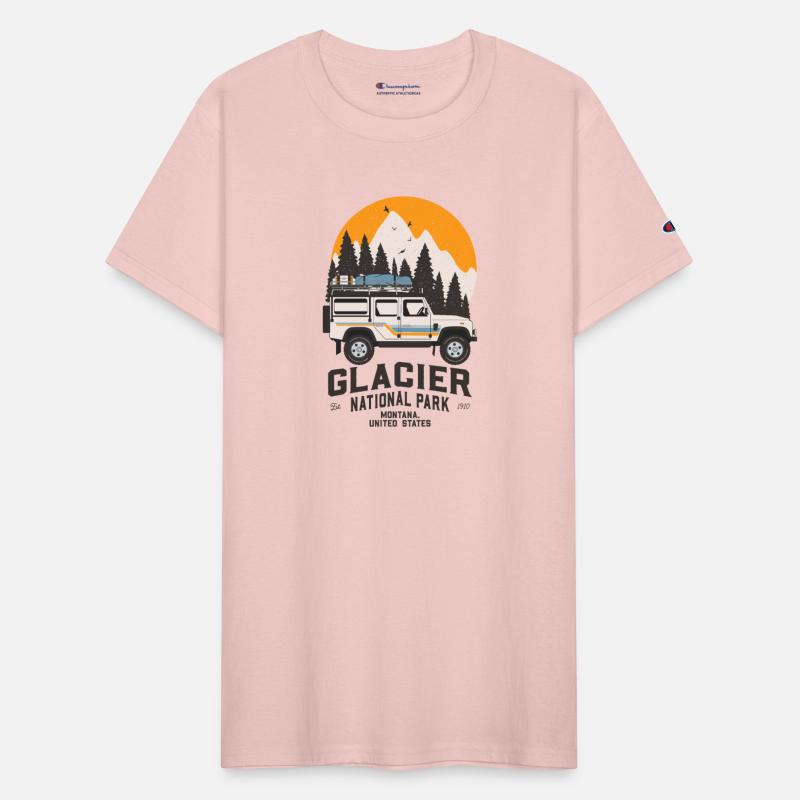 Vintage Glacier National Park Road Trip Montana