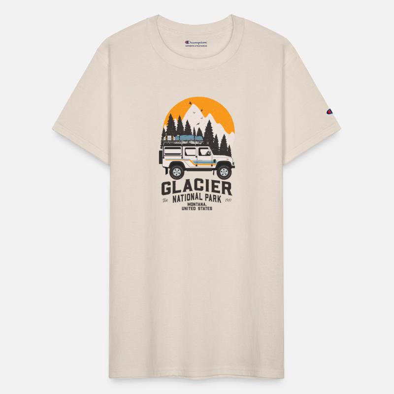 Vintage Glacier National Park Road Trip Montana