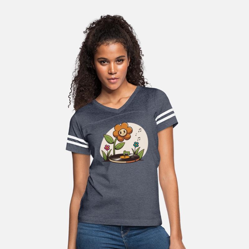 Vinyl Record Player Flower Lover Record Collector